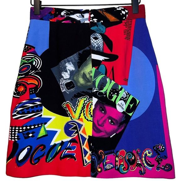 Vintage Versace Tribute Collection | Vogue 91’ Print Mini Skirt - Picture 4 of 16